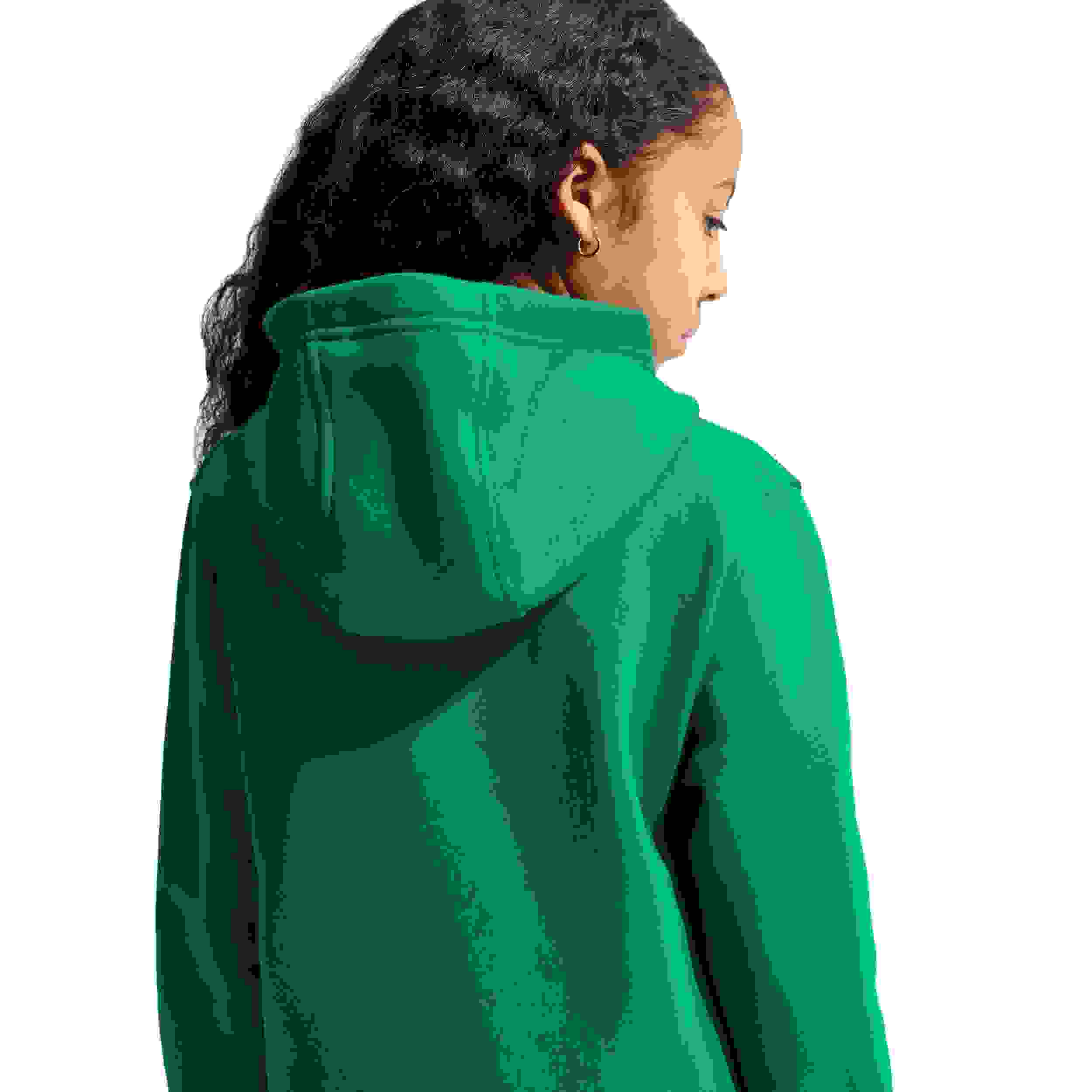 Nike Sportswear Club Fleece Big Kids' Green Pullover Hoodie